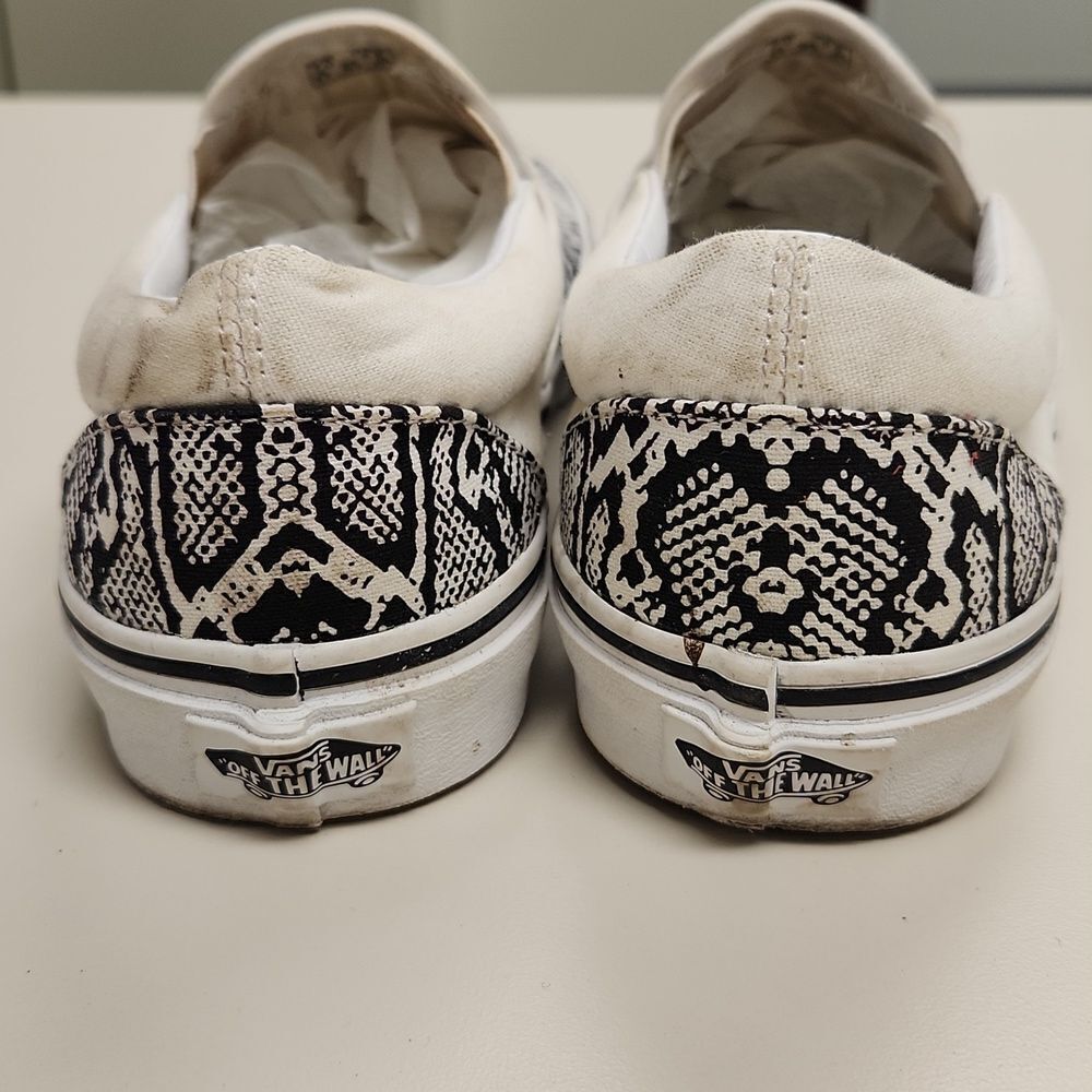 Vans Python Slip On Shoes Unisex M7 W 8.5 - image 6